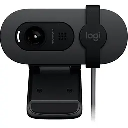 Веб-камера Logitech Brio 105 Full HD 1080p Graphite (960-001592) - мініатюра 2