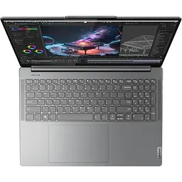 Ноутбук Lenovo Yoga Pro 9 16IMH9, (83DN003NRM), Intel Core Ultra 9 185H до 5.1GHz, 16 3K, 32GB, SSD 1TB, NVIDIA GeForce RTX 4060 8GB, Windows 11 Home - мініатюра 3