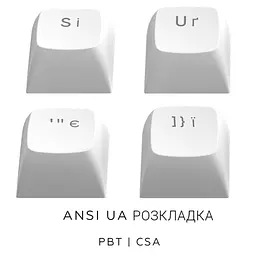 Клавіатура Dark Project ALU81 Terra Nostra PBT RGB Mech G3MS Moonstone White (DPKB_NOSTRA_81_ANSI_WHITE_UA) - мініатюра 10