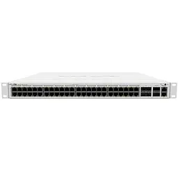 Комутатор Mikrotik CRS354-48P-4S+2Q+RM, 48xGE PoE+, 4xSFP+, 2xQSFP+, 750W max, L3