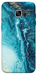 Чохол Demsky Блакитна фарба для Samsung G935F Galaxy S7 Edge