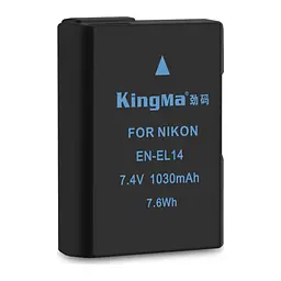 Акумулятор для Nikon EN-EL14 (KingMa) 1030 mAh