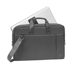 Сумка для ноутбука RivaCase 8251 17.3" Grey - мініатюра 2