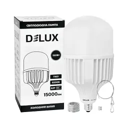 Лампочка Delux T160 150Вт Е27/E40 6500K 230В (90023332) - мініатюра 3
