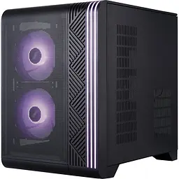 Корпус 1stPlayer VT5-BK-3F7 Black [155741] - мініатюра 2