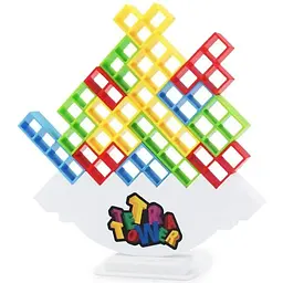 Настільна інтерактивна гра Ummi ME-008 Tetris tower game Colorful