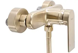 Змішувач для душу Rea Verso настінний brushed gold REA-B6566, Золотий - мініатюра 2