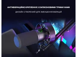 Мікрофон студійний/ для ПК Fifine K688 Black - мініатюра 6