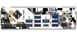 Материнська плата AsRock Z790 Steel Legend WiFi (Z790 STEEL LEGEND WIFI) (Socket 1700, Intel Z790, ATX) Б/в - мініатюра 4