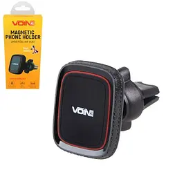 Тримач мобільного телефону VOIN UHV-5003BK/RD магнітний на дефлектор