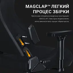 Ігрове крісло Anda Seat Kaiser Frontier XL Black (AD12YXL-17-B-F-B02) - мініатюра 11