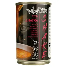 Вологий корм для котів Vibrisse Shake суп з качкою 135 г - мініатюра 2