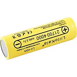 Акумулятор LiitoKala 21700 4000mAh Li-ion 1шт (Lii-40A) [173785] - мініатюра 3