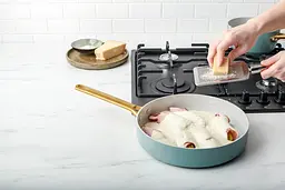 Сотейник з кришкою GreenPan Padova з керамічним покриттям 28 см (CC002827-001) - мініатюра 7