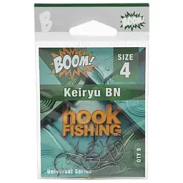 Гачок для мирної риби BOOM Keiryu BN №4 (9 шт/уп) (BN)