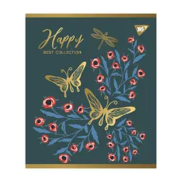 Зошит Yes А5 Happy 48 аркушів лінія (766889), в асортименті