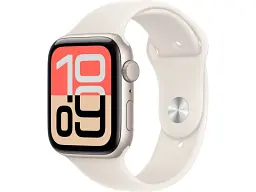 Смарт-годинник Apple Watch SE 3 GPS + Cellular 44mm Starlight Alu. Case w. Starlight S. Band - M/L (MEPF4)