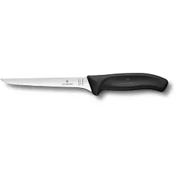 Кухонний ніж Victorinox SwissClassic Boning Flex 15см Black (6.8413.15G)