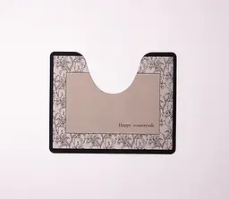 Набір килимків для ванної та туалету Happy Countryside 50*80/40*50 см Yiwu HP-42-177 - мініатюра 3