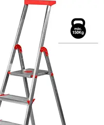 Драбина Rolser Escalera Brico 220 5 широких щаблів (BRI027) - мініатюра 2