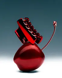 Металева заколка для волосся Sister's Aroma Red - мініатюра 4