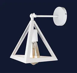 Бра настінне Levistella 756W220F-1 WH, E27, 60W, білий метал, стиль лофт - мініатюра 2