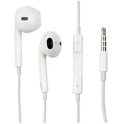 Навушники Foxconn EarPods 3.5 mm з пультом та мікрофоном - мініатюра 2
