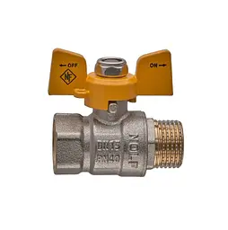 Кран кульовий Nolf classic 1/2" прямий NFC.722-06 (NF3129) - мініатюра 4