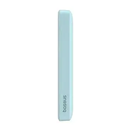 Магнітний портативний павербанк із бездротовою зарядкою Baseus Magnetic 20W 6000mAh для iPhone блакитний - мініатюра 7