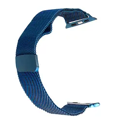 Ремінець Миланская Петля Apple Watch 42/44/45/46/49 mm Blue - мініатюра 2