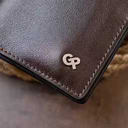 Чоловічий шкіряний гаманець GRANDE PELLE 9х10х1 см acs0016024 - мініатюра 9