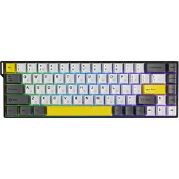 Клавіатура Ajazz AK680 V2 Ice Island Magnetic Switch Black/Grey/Yellow (AK680-V2-I-BGY) [175689]