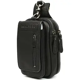 Шкіряна сумка чохол Hill&Burry через плече 23х14х7.5 см sum0028201