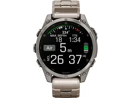 Спортивний годинник Garmin Fenix 8 47mm AMOLED Sapphire Titanium with Vented Titanium Bracelet (010-02904-40) - мініатюра 11