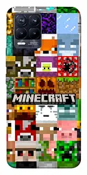 Чохол Demsky Minecraft collage для Realme 8