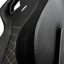 Компютерне крісло для геймера Noblechairs Epic PU leather black/gold (NBL-PU-GOL-002) - мініатюра 3