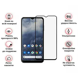 Скло захисне BeCover Nokia G60 5G Black (708548) - мініатюра 4