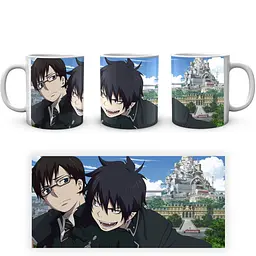 Кухоль GeekLand Blue Exorcist Синій Екзорцист Рін Юкіо BE 02.29 330 мл білий - мініатюра 4
