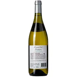 Вино Maison du Vent Bourgogne Chardonnay AOC біле сухе 0.75 л - мініатюра 3