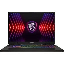 Ігровий ноутбук MSI Sword 17 HX B14VGKG-016XRO, Intel Core i7-14700HX до 5,5 ГГц, 17 FHD+, 16 ГБ, SSD 1 ТБ, NVIDIA GeForce RTX 4070 8 ГБ, Free DOS