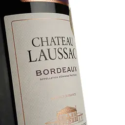 Вино Chateau Laussac Bordeaux червоне сухе 0.75 л - мініатюра 3