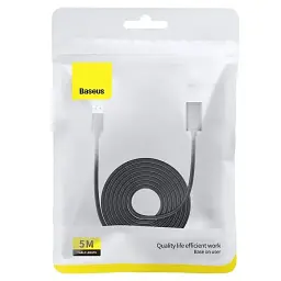 Кабель-подовжувач Baseus AirJoy Series USB3.0 Extension Cable 5m B00631103111-05 Black - мініатюра 5