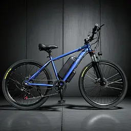 Електровелосипед VOLTO Pulse 26" (800W 15Ah 48V) Синій - мініатюра 7