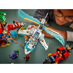 Конструктор LEGO Ninjago Автомобільна битва ніндзя біля будинку на дереві 642 деталі (71857) - мініатюра 8