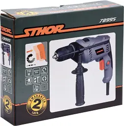 Дриль ударний мережевий Sthor 710 Вт (78995) - мініатюра 3
