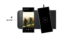 Бездротовий зарядний пристрій Samsung EP-P6300 3 in 1 чорний (EP-P6300TBEGEEU) - мініатюра 9