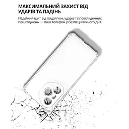 Чохол до мобільного телефона BeCover Anti-Shock Honor 400 Pro Clear (714712) - мініатюра 3