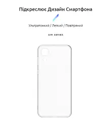 Чохол ArmorStandart Air для Samsung A03 Core (A032F) Clear - мініатюра 2