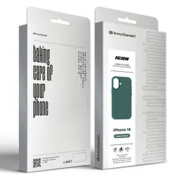 Чохол до мобільного телефона Armorstandart ICON2 Case Apple iPhone 16 Lake Green (ARM81298) - мініатюра 2