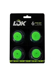 Обмотка LOK OVERGRIP 4 UNITS GREEN - мініатюра 2